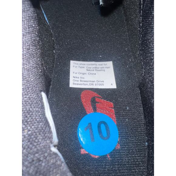 NEW Nike Air Jordan 1 Low Brooklyn Low Black Pony Hair NBY IB7210-006 W’s 10 - Picture 5 of 13